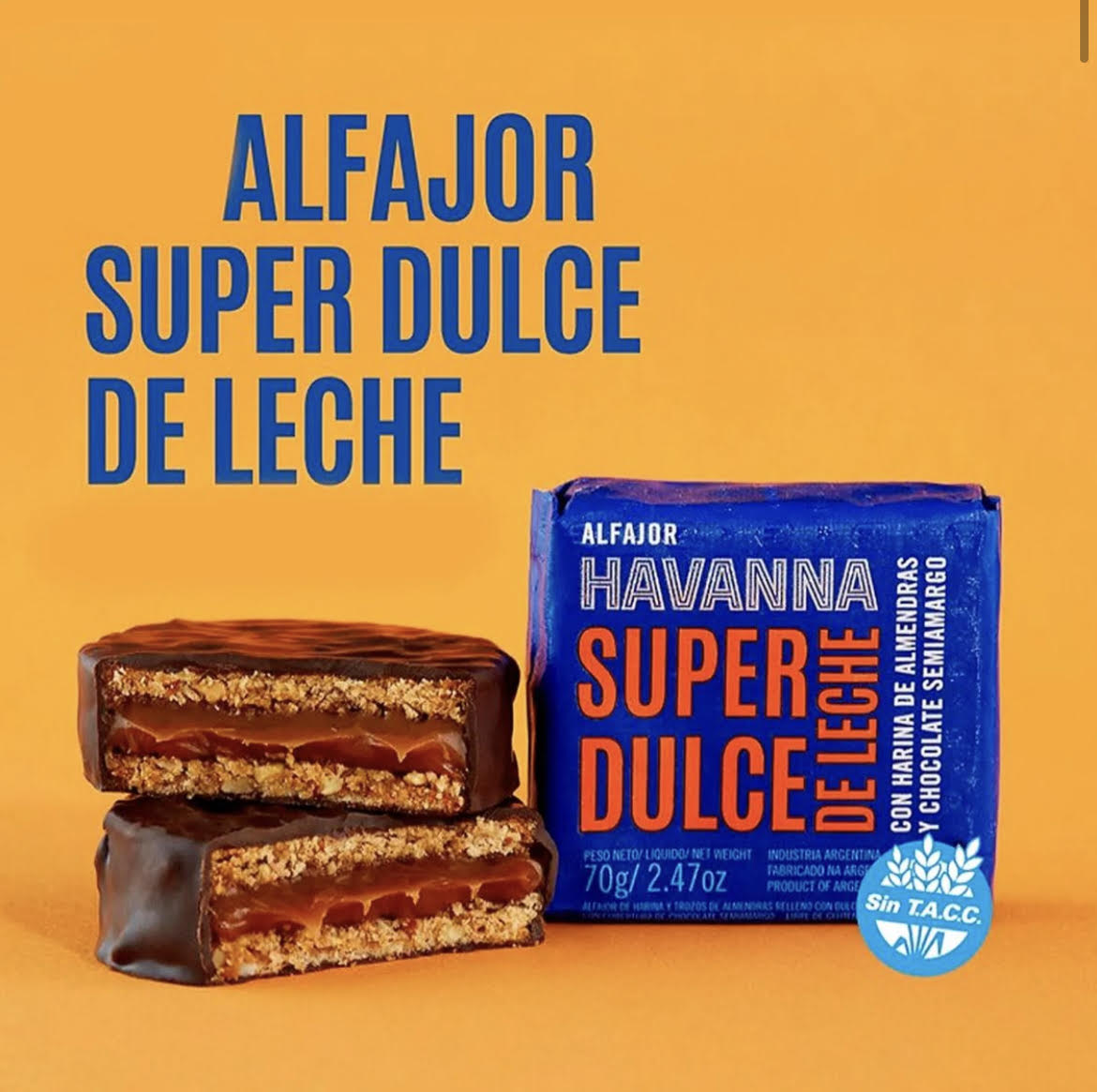 Where to buy alfajor Havanna super dulce de leche outside Argentina - Pampa  Direct